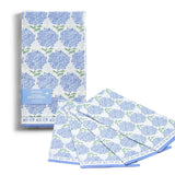 Hydrangea Design 3 Ply Paper Napkins Set Of 20 Purple Blue Floral Elegance Hydrangea