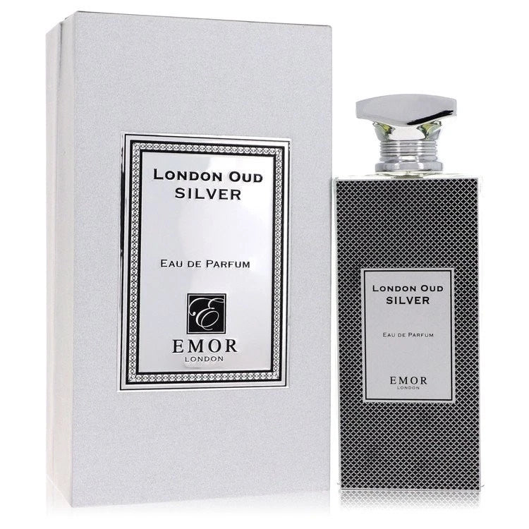 Emor London Oud Silver by Emor London Eau De Parfum Spray (Unisex) 4.2 oz EDP