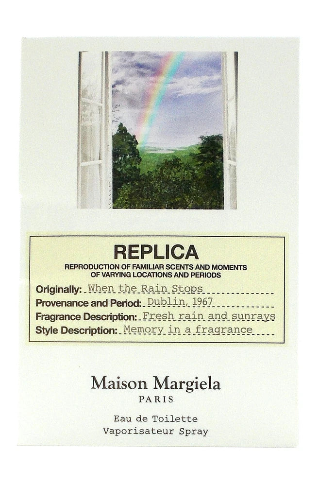 Maison Margiela When the Rain Stops eau de toilette spray with card  1.2 ml EDT