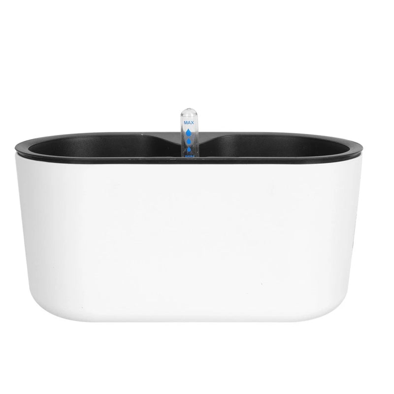 1 Set House Self-Watering Garden Planter Automatic Water Absorption Flower Pot Garden Plants