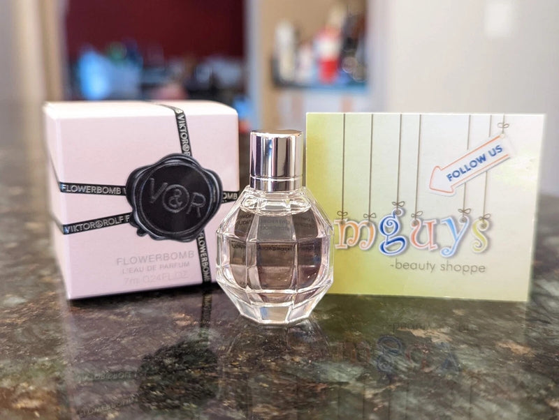 VIKTOR & ROLF Flowerbomb Perfume L'Eau De Parfum MINI 0.24 oz / 7 ml New in Box EDP