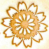 Craft Sha Leathercraft Tool Sunflower Leather Flower Stamp, 15mm x 15mm, E385 Sunflower