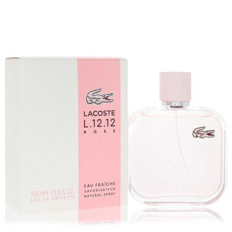 Lacoste Eau De Lacoste L.12.12 Rose Eau Fraiche by Lacoste Eau De Toilette Spray EDT