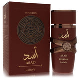 Lattafa Asad Bourbon by Lattafa Eau De Parfum Spray 3.4 oz (Men) EDP