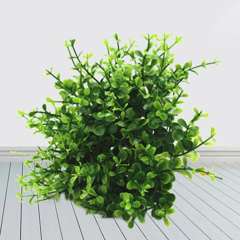 10 Pcs Simulated Eucalyptus Simulation Plants Tropical Decoration Green Plant
