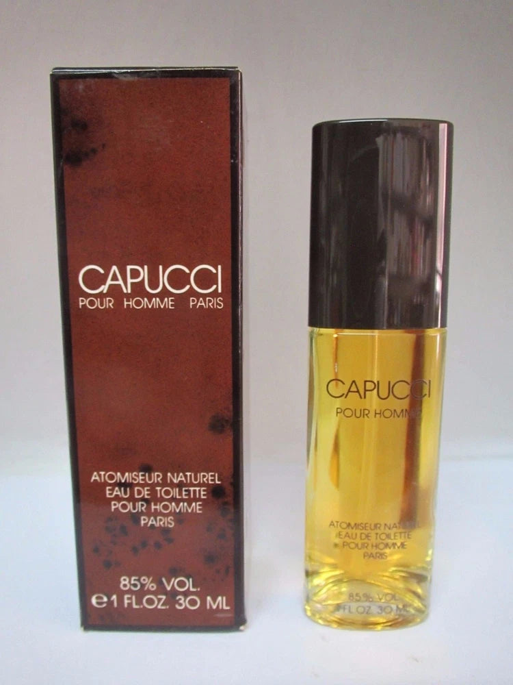 CAPUCCI POUR HOMME 1.0 Oz/30 ml Eau De Toilette Spray For Men Vintage EDT