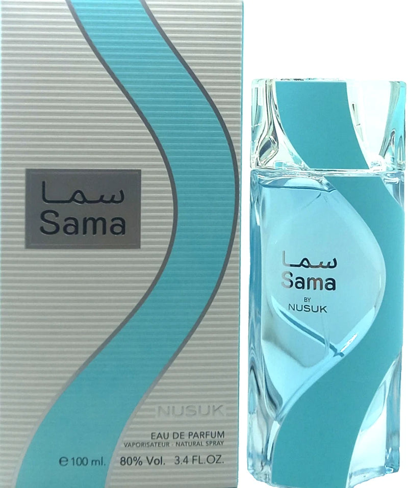 NUSUK SAMA EAU DE PARFUM SPRAY FOR MEN 3.4 Oz / 100 ml BRAND NEW SEALED IN BOX! EDP