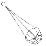 Hanging Planter Round Wire Flower Pot Holder for Outdoor Garden Decor Garden Plants