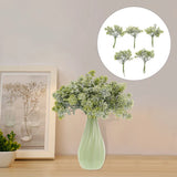 5 Pcs Realistic Faux Plants Artificial Ferns for Indoors Greenery Decoration Green Plant