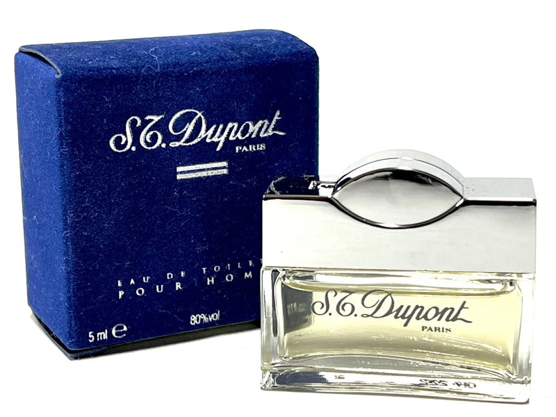 S.T. Dupont Pour Homme by S.T. Dupont Men EDT 5ml Splash Travel MINI SAMPLE (D02 EDT