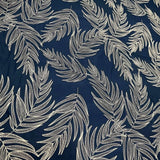 Spandex Brown Leaves Print 4-way Stretch Fabric 60