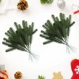24x Artificial Pine Needle Branches Embellishing Green Plants Pine Needle Green Plant