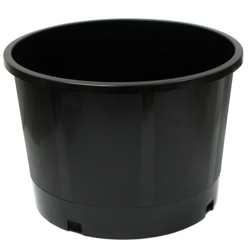 25 Pots of 5 Gallon Black Plastic Plant Nursery Pot Container Grow Flower Garden Garden Plants