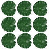 10pcs 18CM Simulation Lotus Leaves Floating Pool Decoration Water Decorative Green Plant