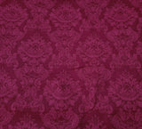 Damask Print BTY Sharon Kesslers Concord Tonal Wine Flowering Plants