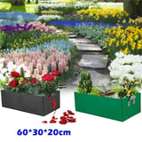 Rectangle Planting Bag Garden Grow Planter Pouch Root Container Flowerpot Modern Garden Plants