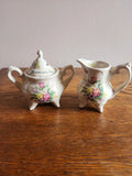 Lily Creek"Flowers Feed The Soul"Sugar & Creamer Set Replacement Pre-owned Lily