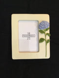 Treasured Memories Picture Frame by Ganz 7x8 Hydrangea Resin Holds 4x6 Picture Hydrangea