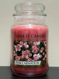 Yankee Candle "Pink Carnation" Large Jar 22oz Carnation