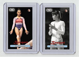 Nadia Comaneci rare MH Bouquet #'d x/3 Tobacco card no. 551 Bouquet