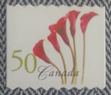 2004 CANADA 2072 Red Calla Lily - Flower Definitives - From coil - MNH Lily