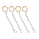 4 Pcs Macrame Plant Holder Balcony Hanger Garden Hanging Planter Garden Plants