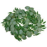 Artificial Eucalyptus Garland Fake Eucalyptus Leaves Fake Vines For Wedding Green Plant