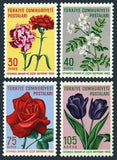 Turkey 1480-1483, MNH. Mi 1735-1738. Spring Flower Festival, 1960. Carnations, Carnation