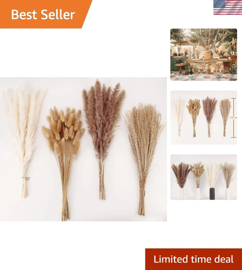 Dried Pampas Grass Decor 100 Stems Boho Wedding Home Farmhouse Party Pampas Grass