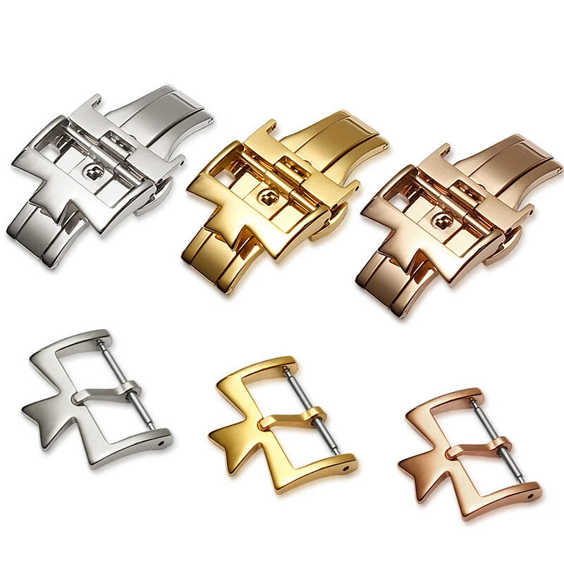 Quality Stainless Steel Watch Clasp Buckle 14 16 18 20mm for Vacheron Constantin Roses