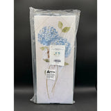 Blue Hydrangea Long Stem Two-Piece Wall Plaque Set Ð Vintage Floral Hydrangea