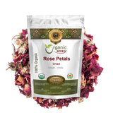 Organic Way Rose Petals Dried - Organic, Kosher & USDA Certified Roses