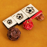 Hortensia Hydrangea Flower Decoration Leather Cutting Die Bag Charm Cut Template Hydrangea