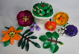 You Pick Individual Flower  or Vase From Lego Flower Arrangement 10345 Hydrangea