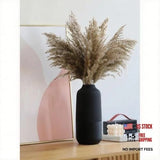 Ceramic Vase, Flower Vase in Nordic Style Vases for Pampas Grass Large Black Pampas Grass