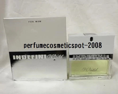 INDEFINI WILD by VIVIANE VENDELLE FOR MEN 3.4 OZ / 100 ML EAU DE TOILETTE SPRAY EDT