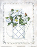 Garden Hydrangeas III and IV by B Wilson Set of 2 Hydrangea