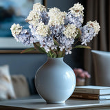 Hydrangea Artificial Flowers,Fall Hydrangeas Artificial Flowers,Blue Fake Fal... Hydrangea