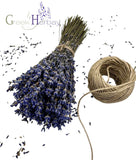 Greek Whole Dried Lavender 1 Bunch (300 Stems each - 30cm ) Harvest 2025 Dried Flower