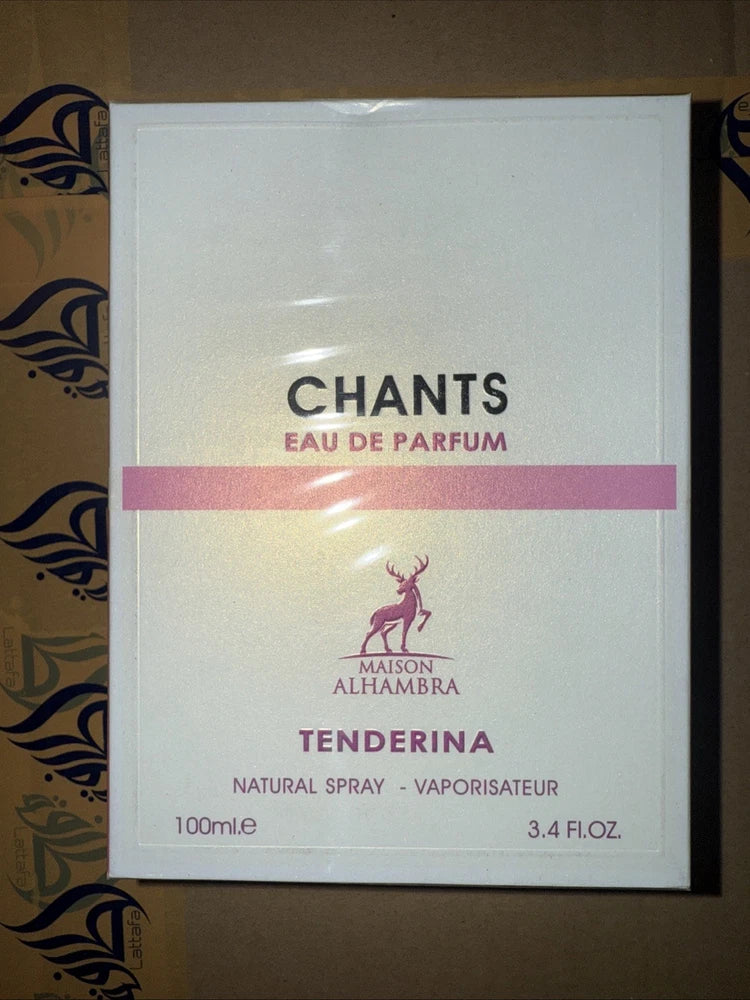 Chants Tenderina by Maison Alhambra perfume EDP 3.3 / 3.4 oz New in Box EDP