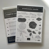 StampinÕ Up! HYDRANGEA HAVEN Stamp Set & HYDRANGEA Dies Bundle Flowers Congrats Hydrangea