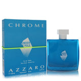 Chrome Under The Pole by Azzaro Eau De Toilette Spray (Alcohol Free) 3.4 oz (Men EDT