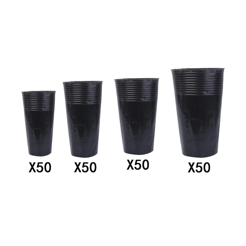 50Pcs Plant Seedling Pots Nursery Cups Gardening Tools Supplies Lightweight Garden Plants