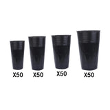50Pcs Plant Seedling Pots Nursery Cups Gardening Tools Supplies Lightweight Garden Plants