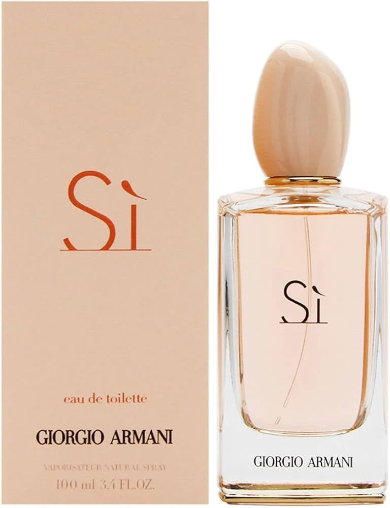 Si by Giorgio Armani 100 ml/3.4 floz Eau de Toilette Spray For Women NEW Sealed EDT