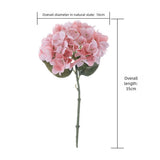 Home Decoration Hydrangea Artificial Flowers for Wedding and Photography Use Hydrangea