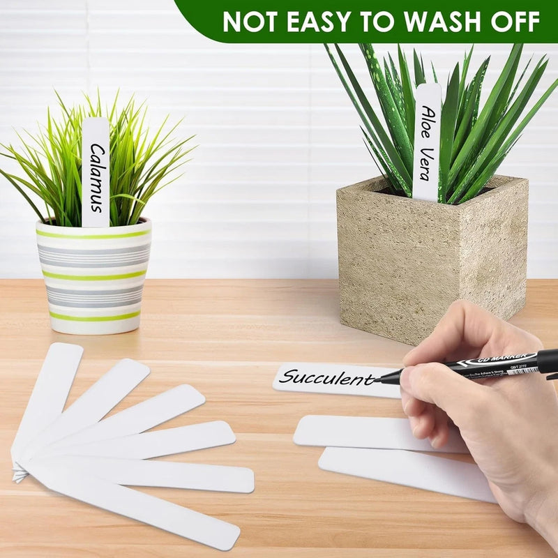 300PCS Plant Labels Garden Tags Waterproof Nursery Markers w/ Pen Garden Plants