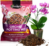 Orchid Potting Mix 1Qt, Premium Soil Medium for Potting and Repotting Orchids