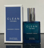 CLEAN for men shower fresh eau de toilette  1 oz NEW IN BOX EDT