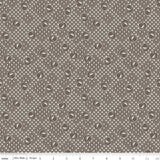 Riley Blake 43/44" Lori Holt Cookbook Pebbles Taupe Light Brown Floral Dots Flowering Plants